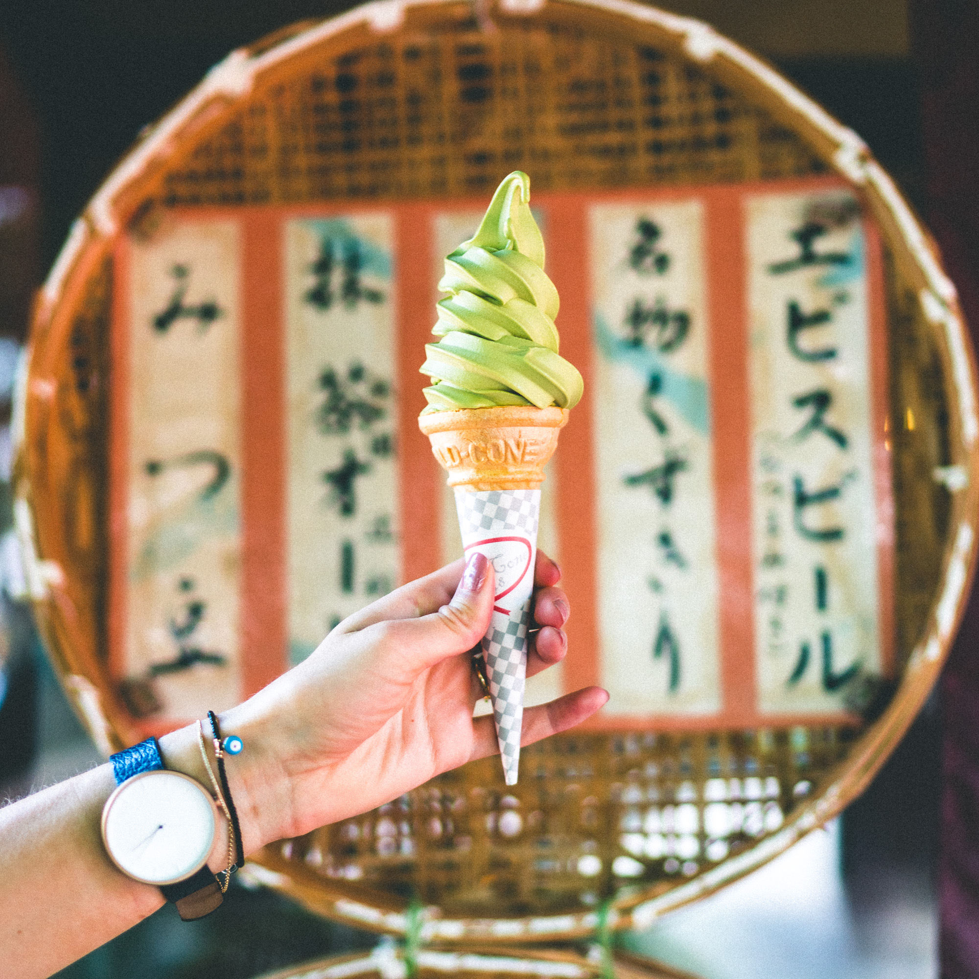 Matcha ice cream in Kyoto, Japan | 1 Day Guide Kyoto | Kyoto City Guide | Kyoto Travel Itinerary