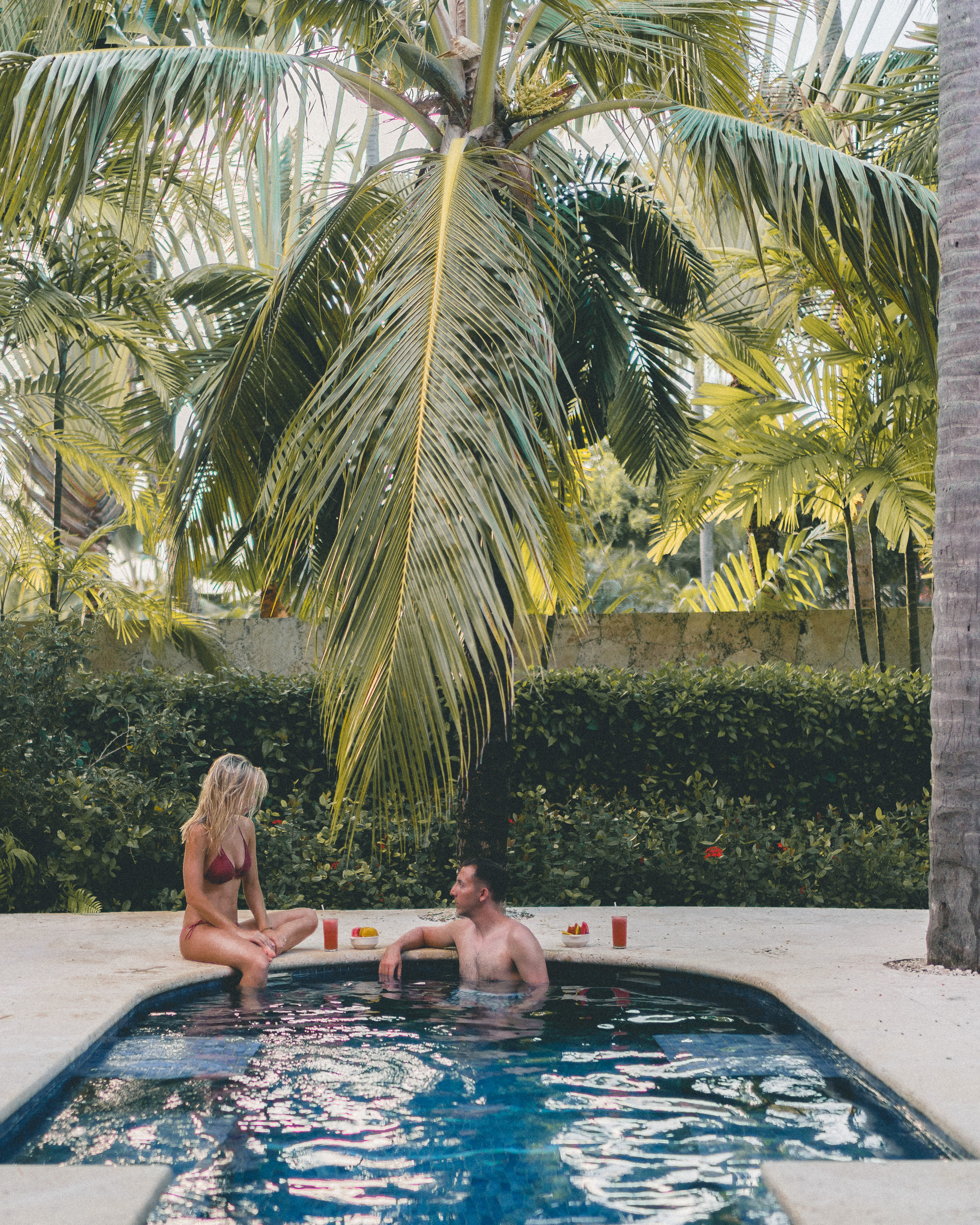 Baths in the Dominican Republic | Clear Blue Water in Punta Cana | Tropical Paradise Beach Getaways in the Caribbean | Islands Near North America 
