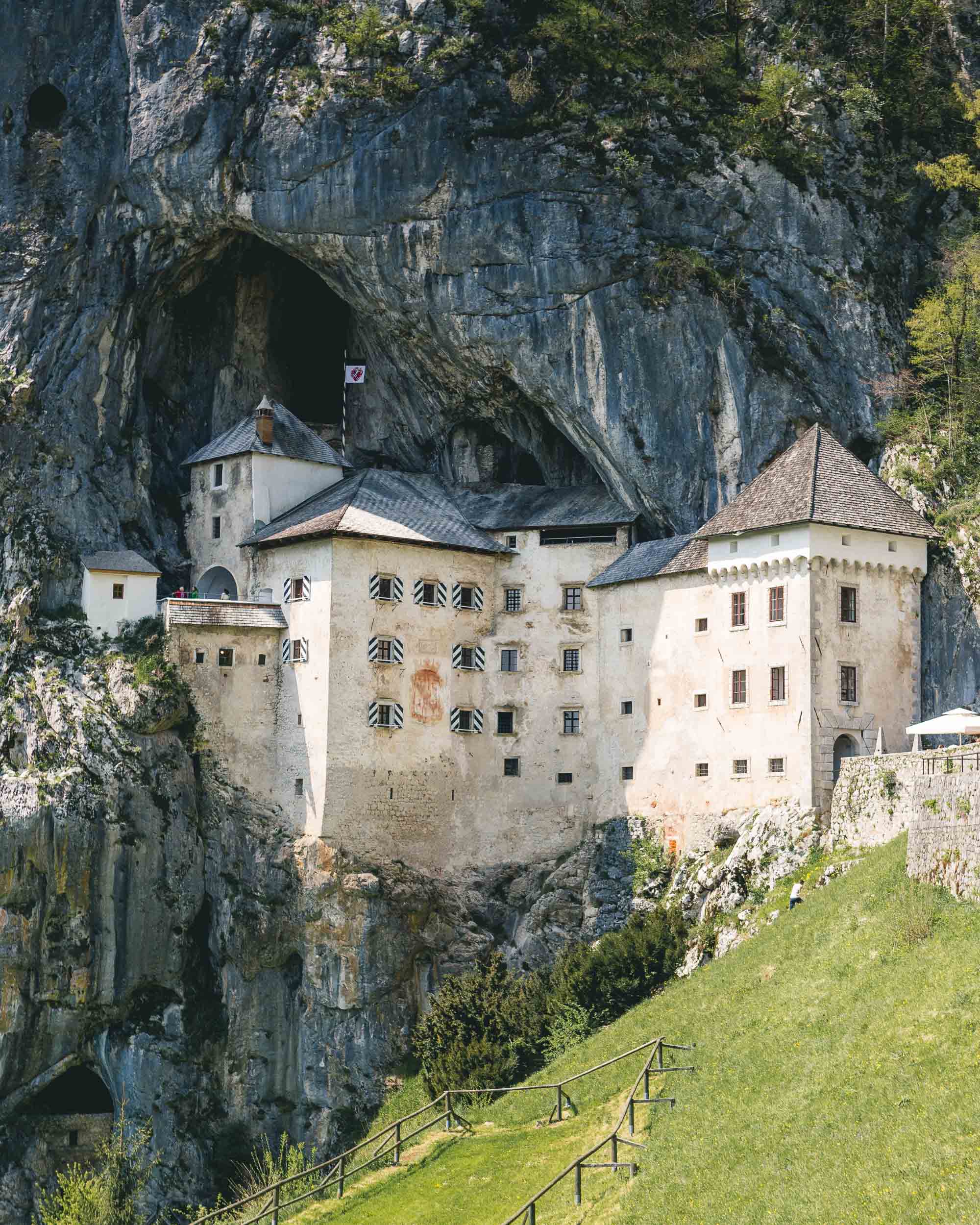 Predjama castle in Postojna, Slovenia