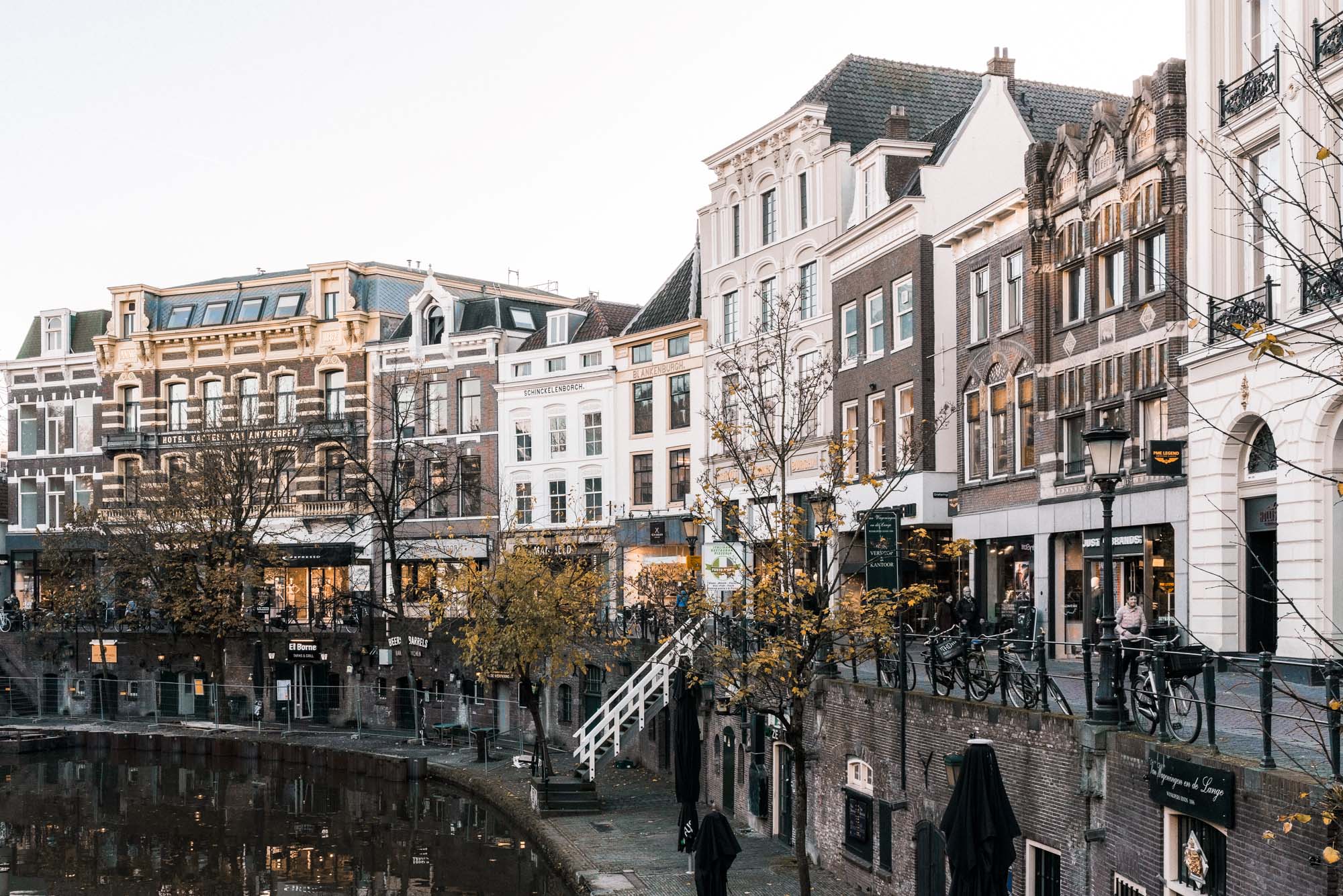 Canals in Utrecht, The Netherlands