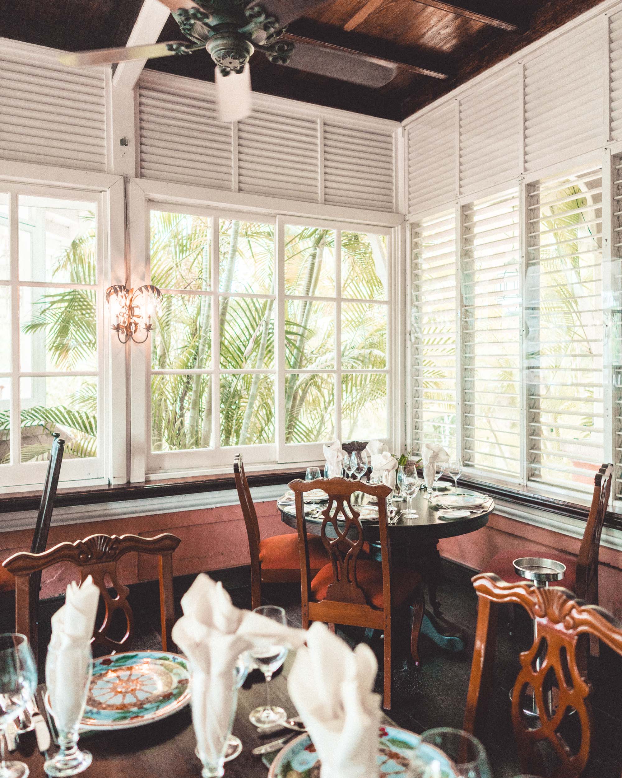 Graycliff restaurant and hotel in Nassau Bahamas