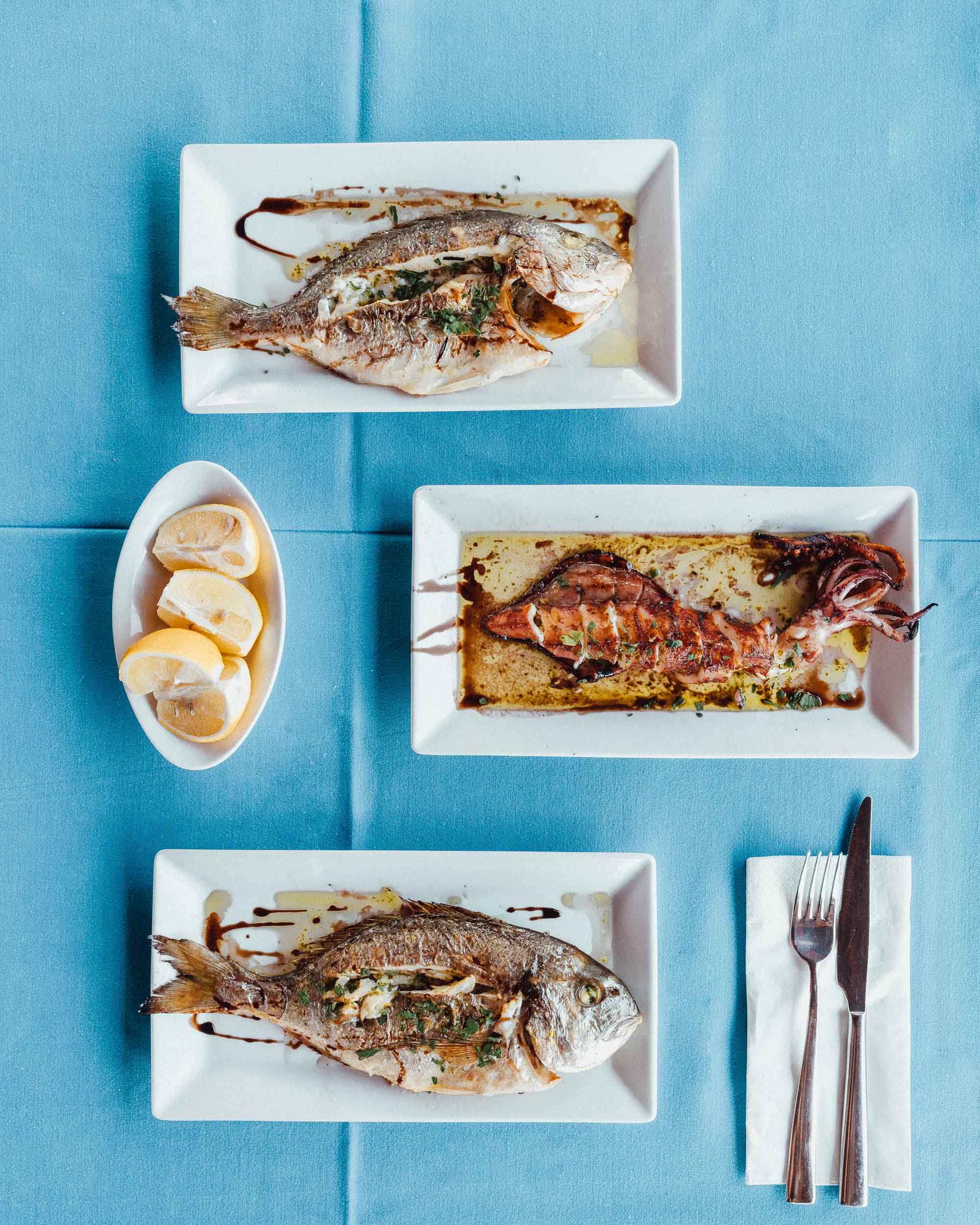 Fresh seafood in Paphos, Cyprus via @finduslost