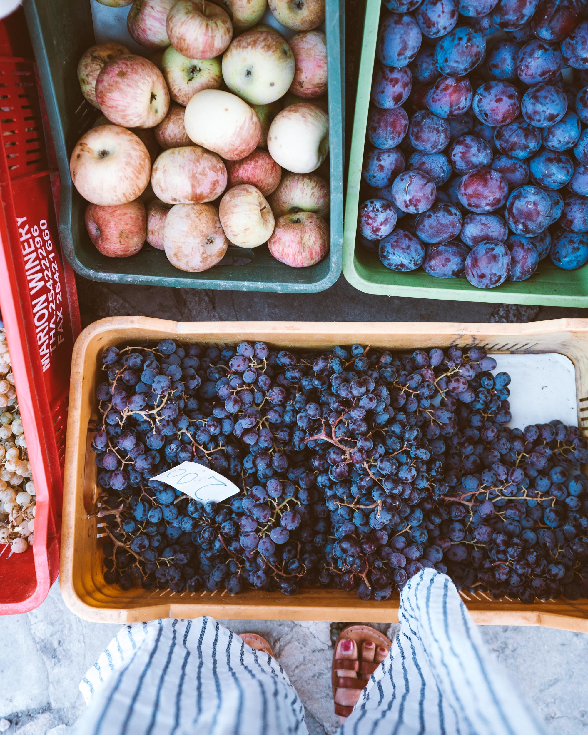 Fresh fruit in Cyprus via @finduslost