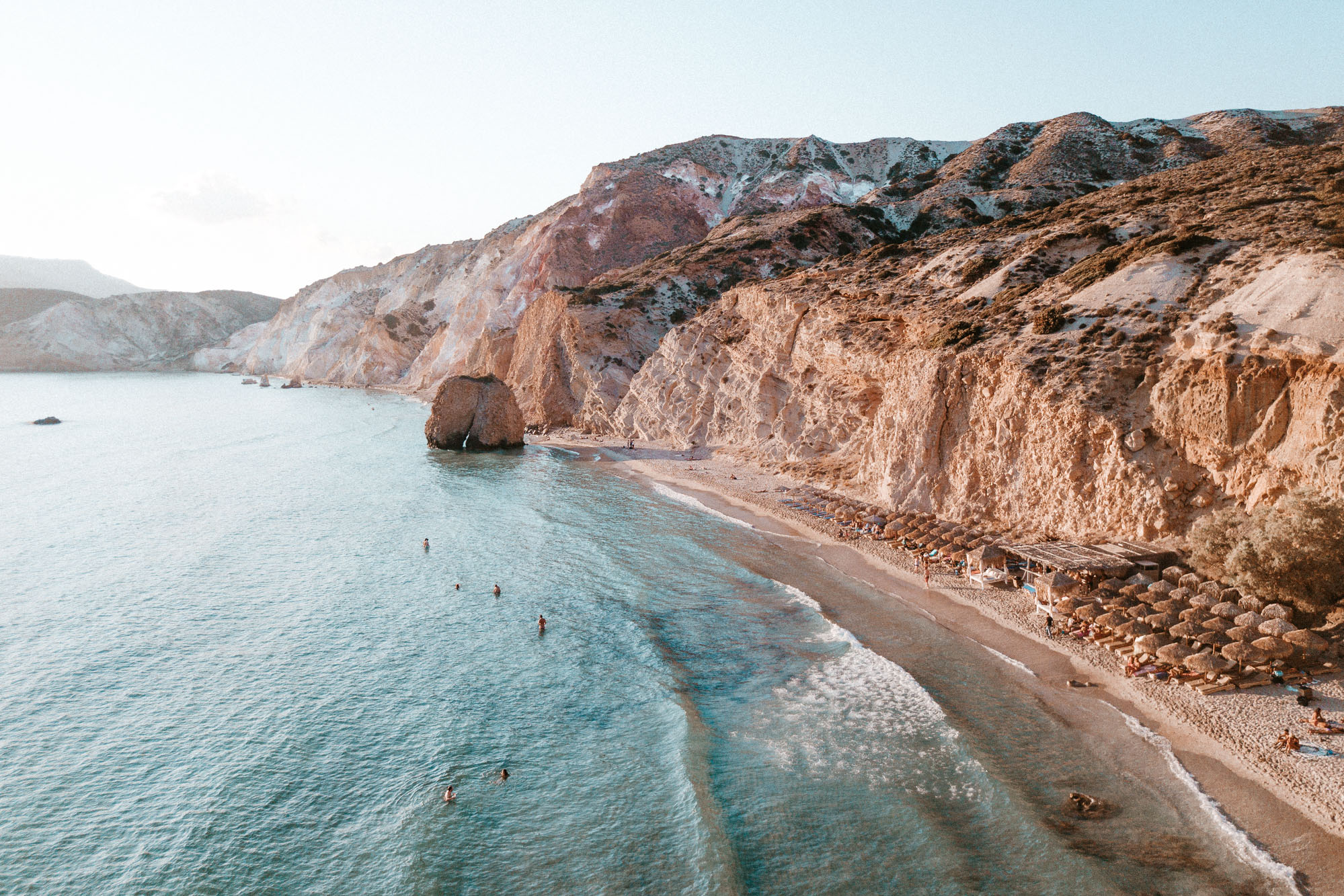 Firiplaka Beach, Milos Greece Travel Guide via Find Us Lost