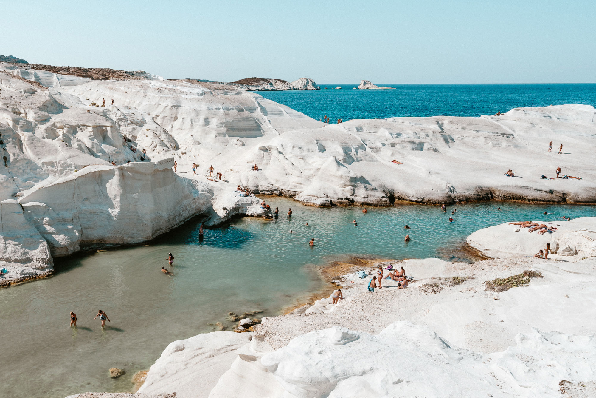 Sarakiniko Beach, Milos Greece Travel Guide via Find Us Lost