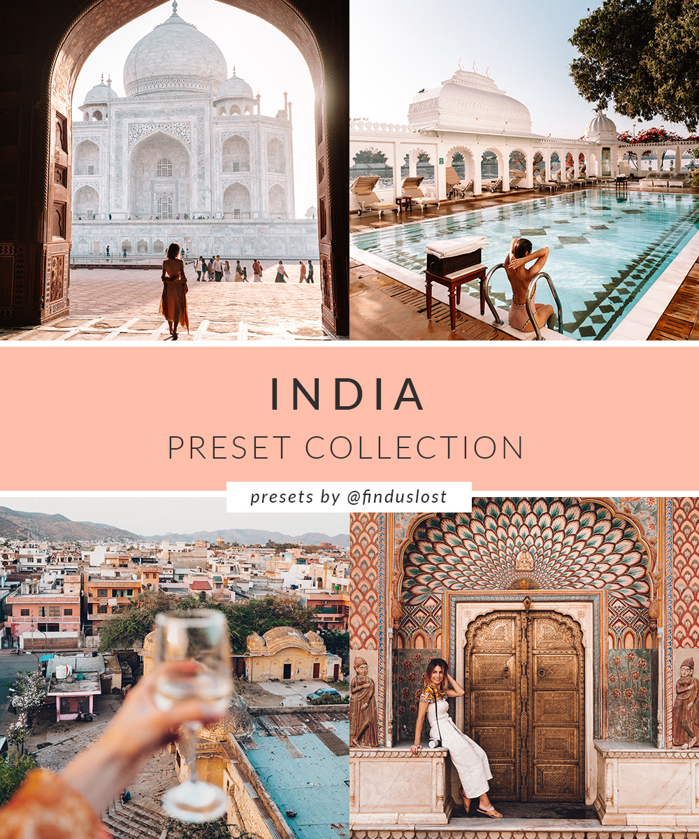 India Preset Collection for Lightroom Desktop Find Us Lost