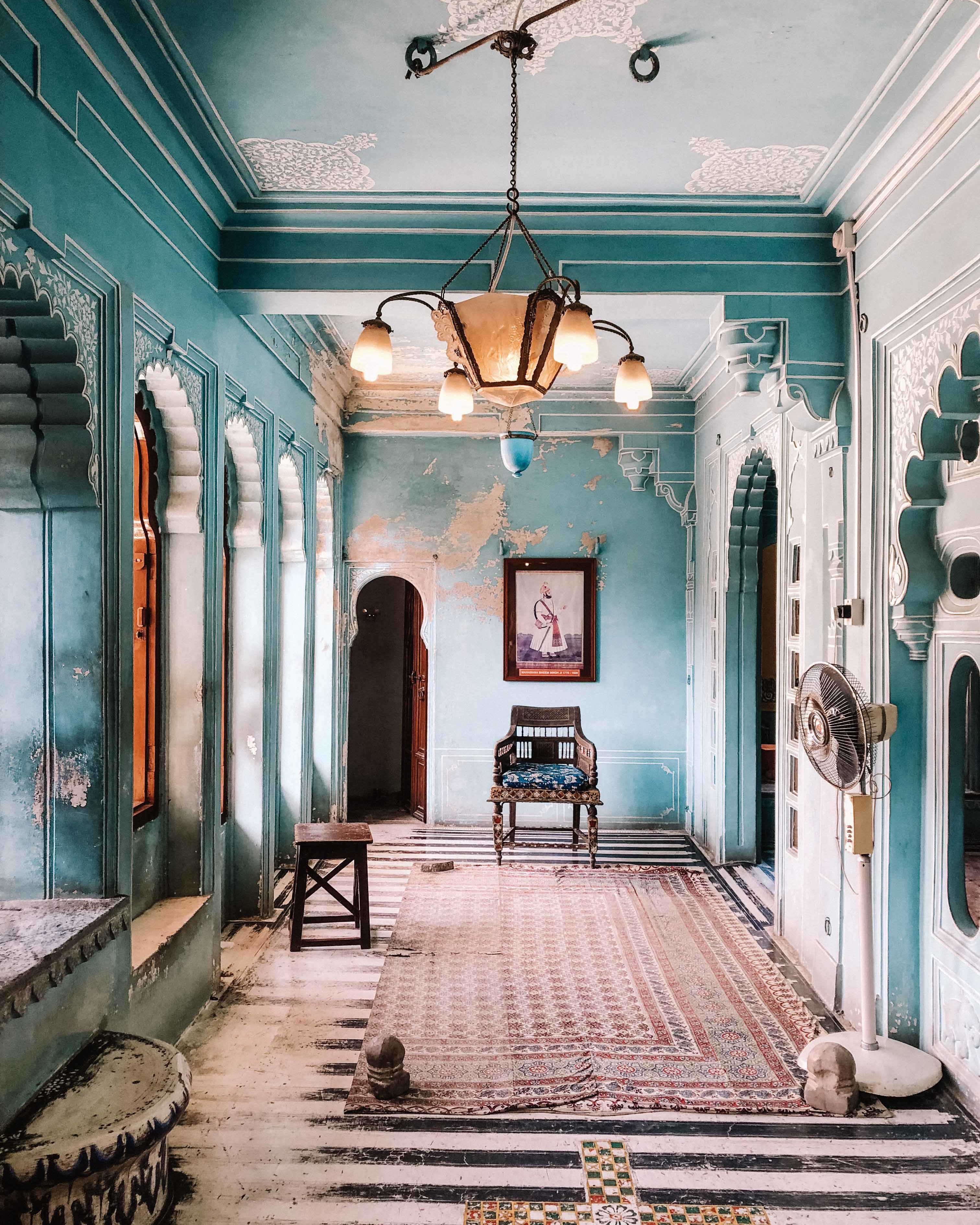 Blue Room India Udaipur city Palace
