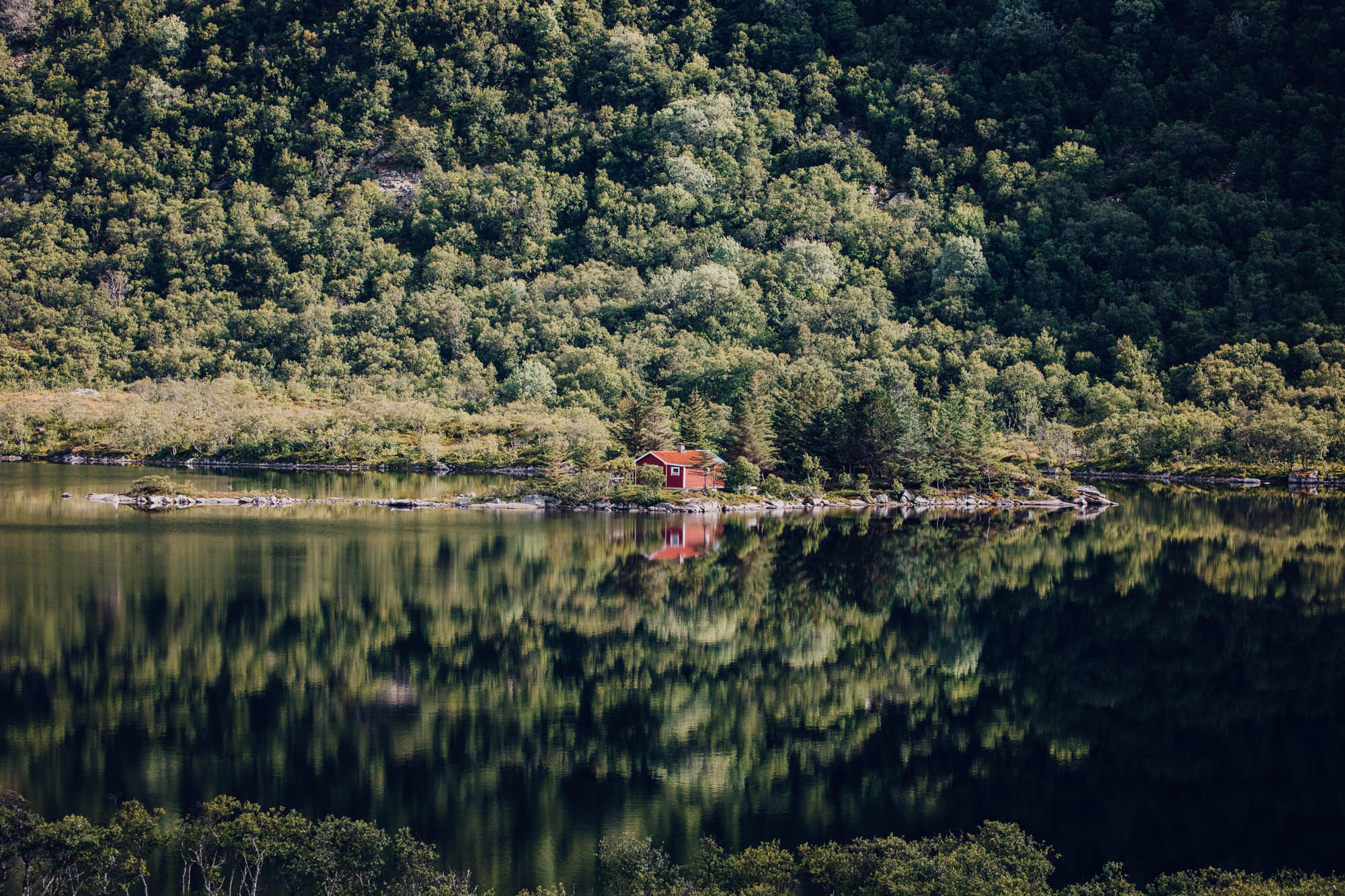 Reflections in Lofoten Islands, Norway
