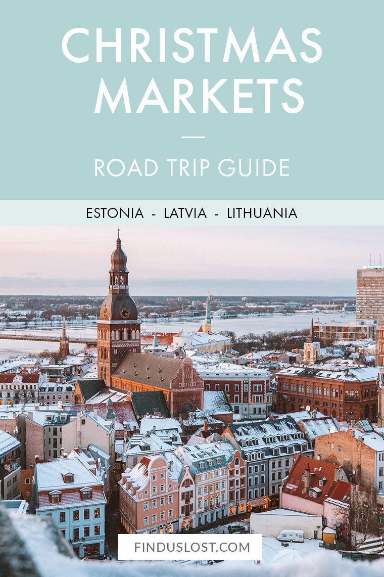 Estonia Latvia Lithuania Christmas Market Road Trip via @finduslost