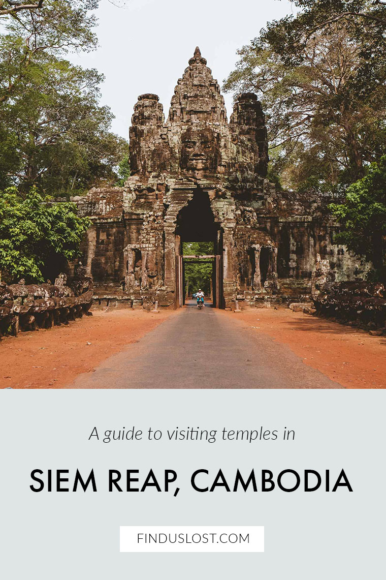 Travel Guide Siem Reap Temples in Cambodia via @finduslost