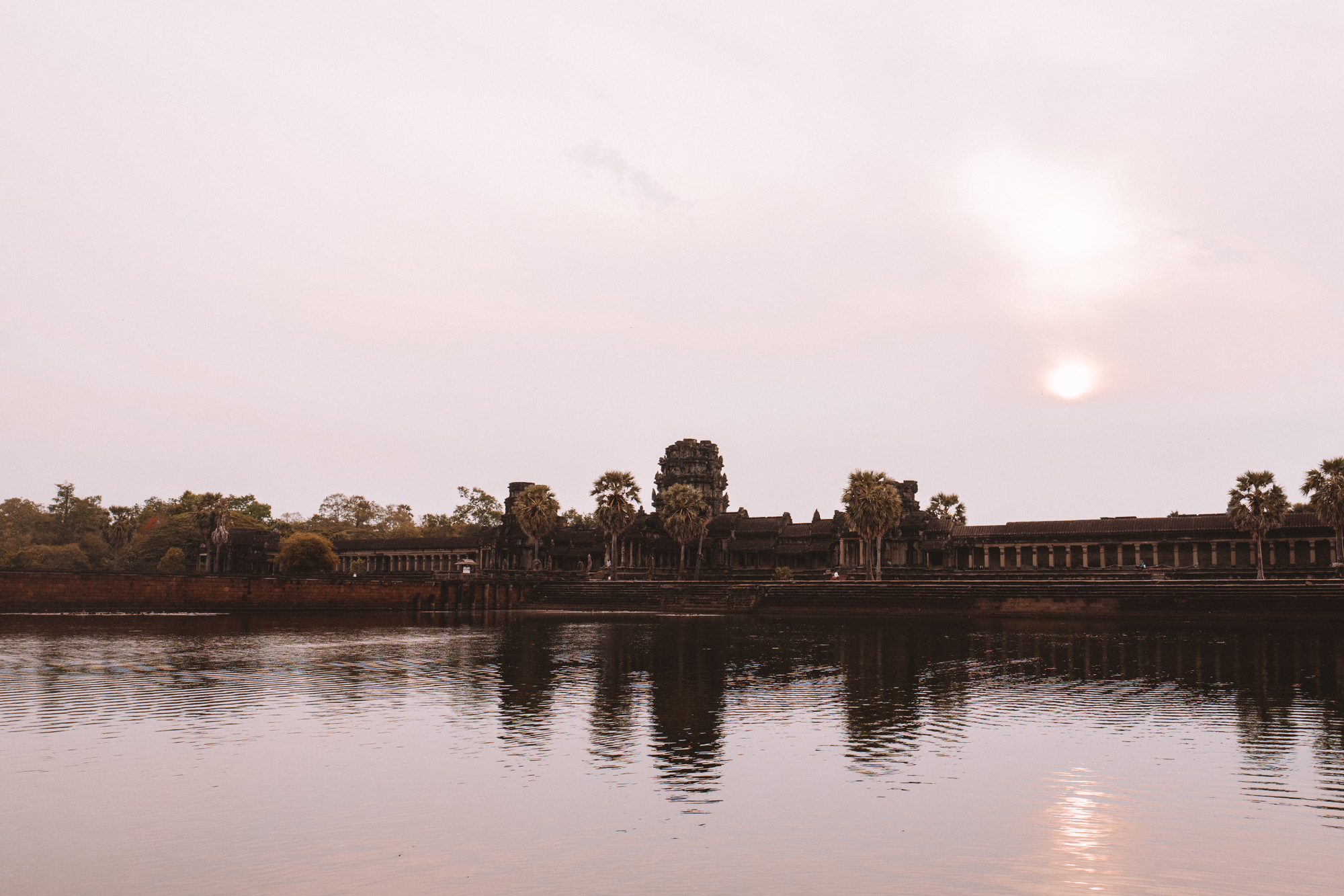 Angkor Wat at sunrise in Siem Reap, Cambodia