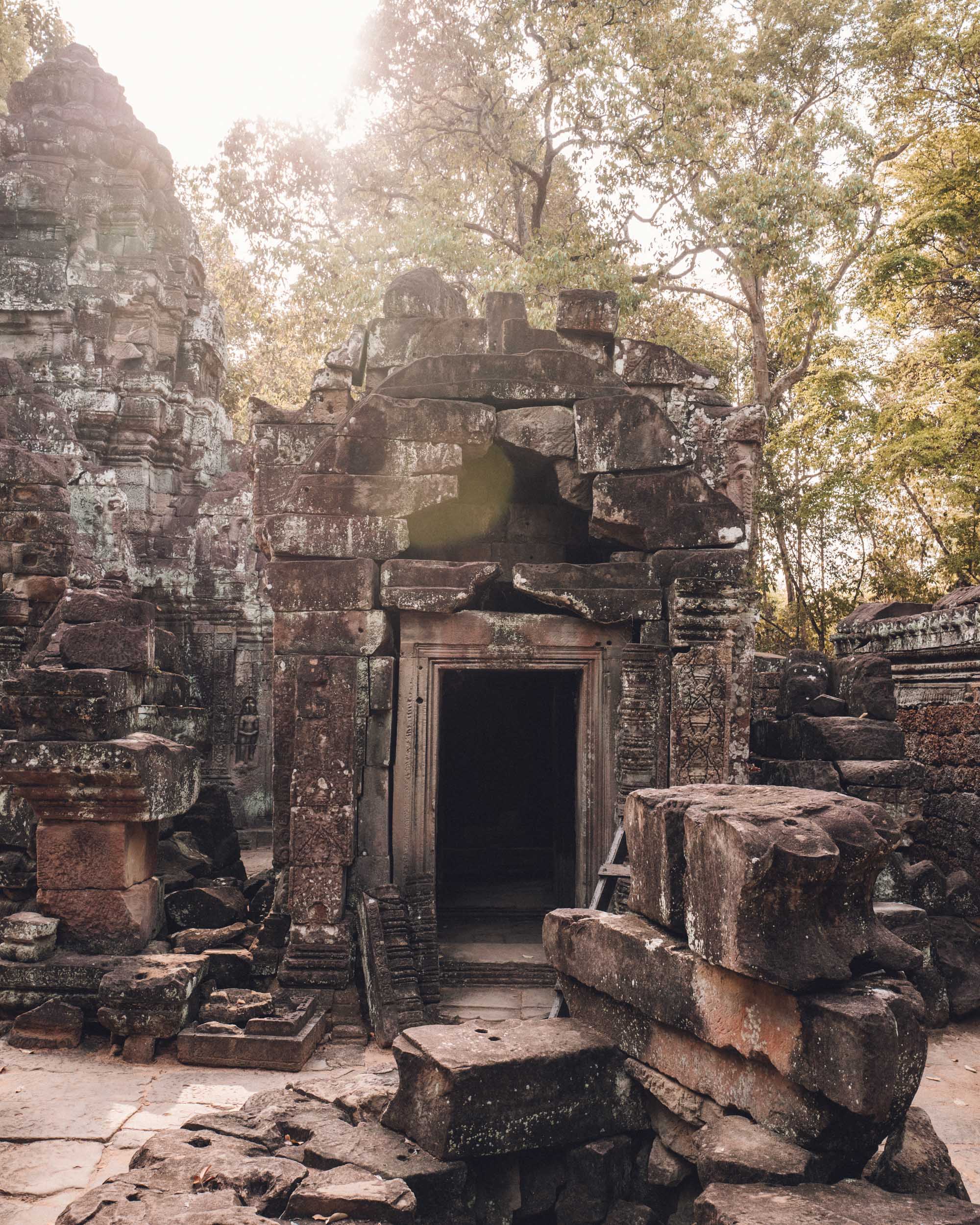 Ta Som temple in Siem Reap Angkor Wat Cambodia