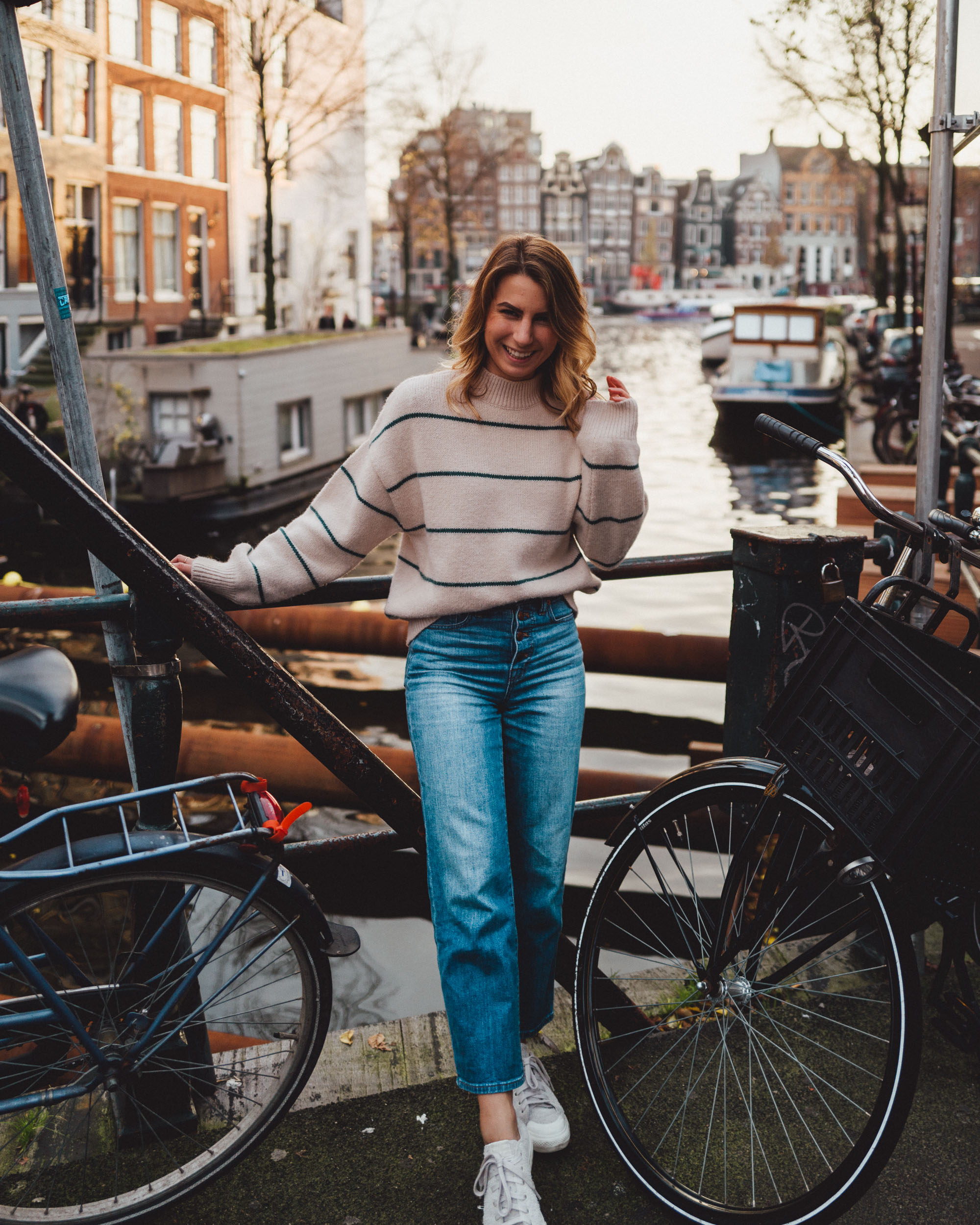 Amsterdam canals edited with Find Us Lost Presets