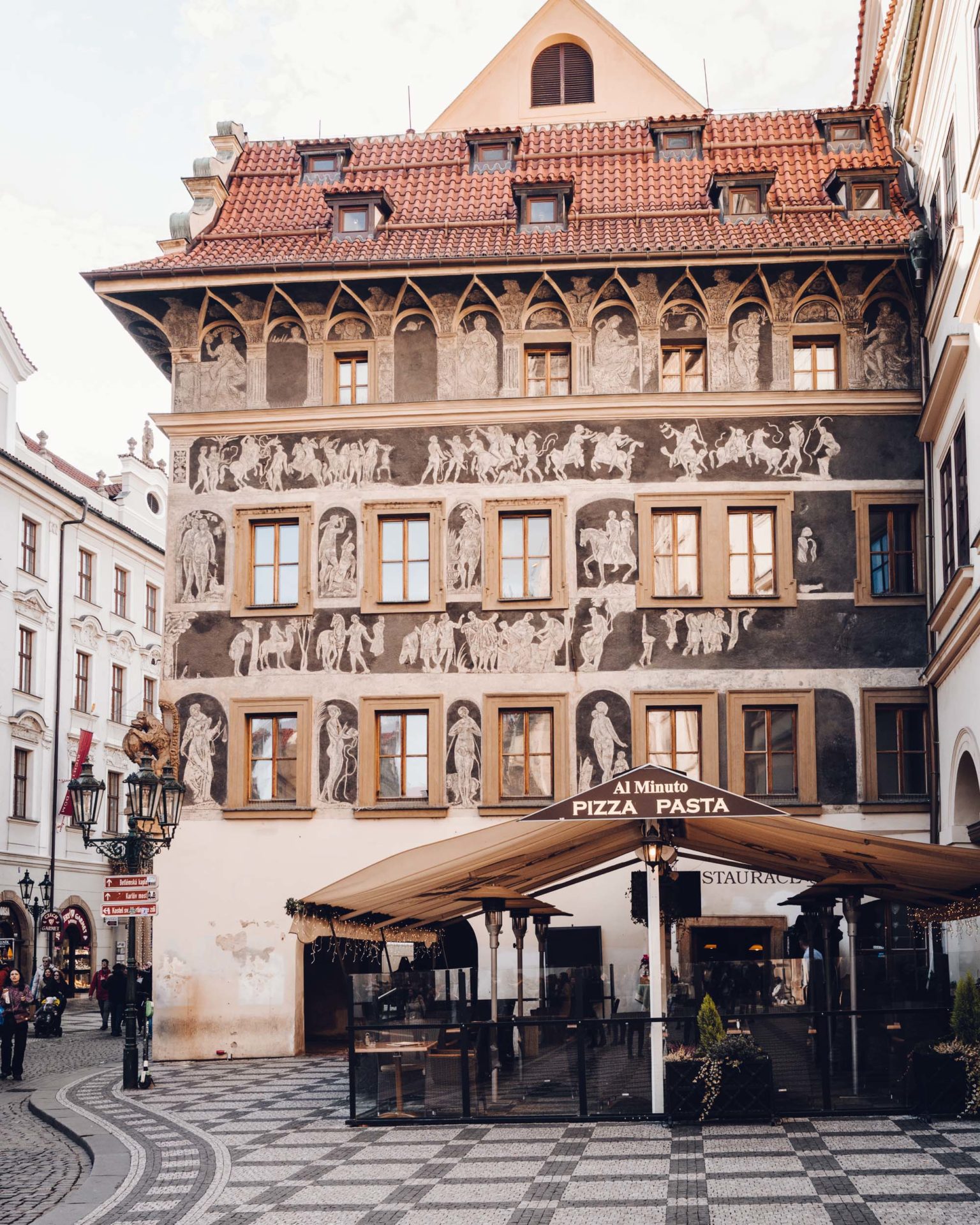 Old town square in Prague, Czech Republic
