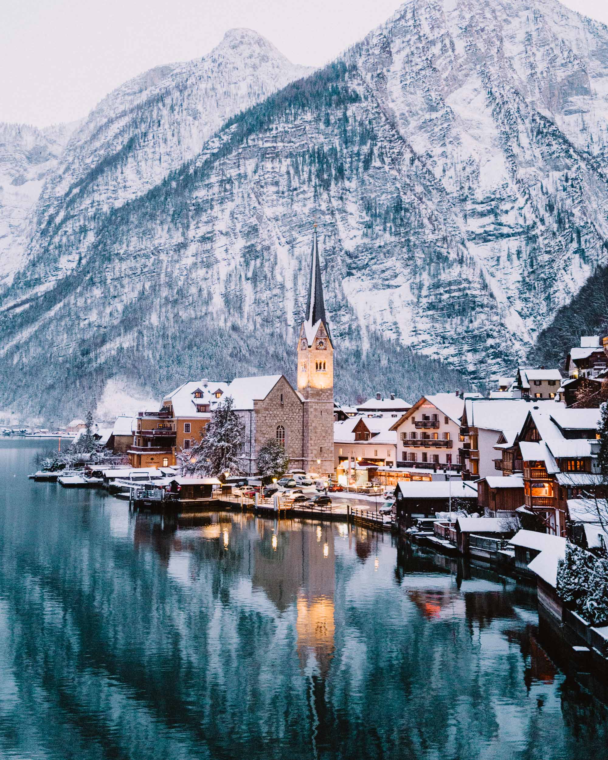 A Winter Fairytale in Hallstatt, Austria - Find Us Lost
