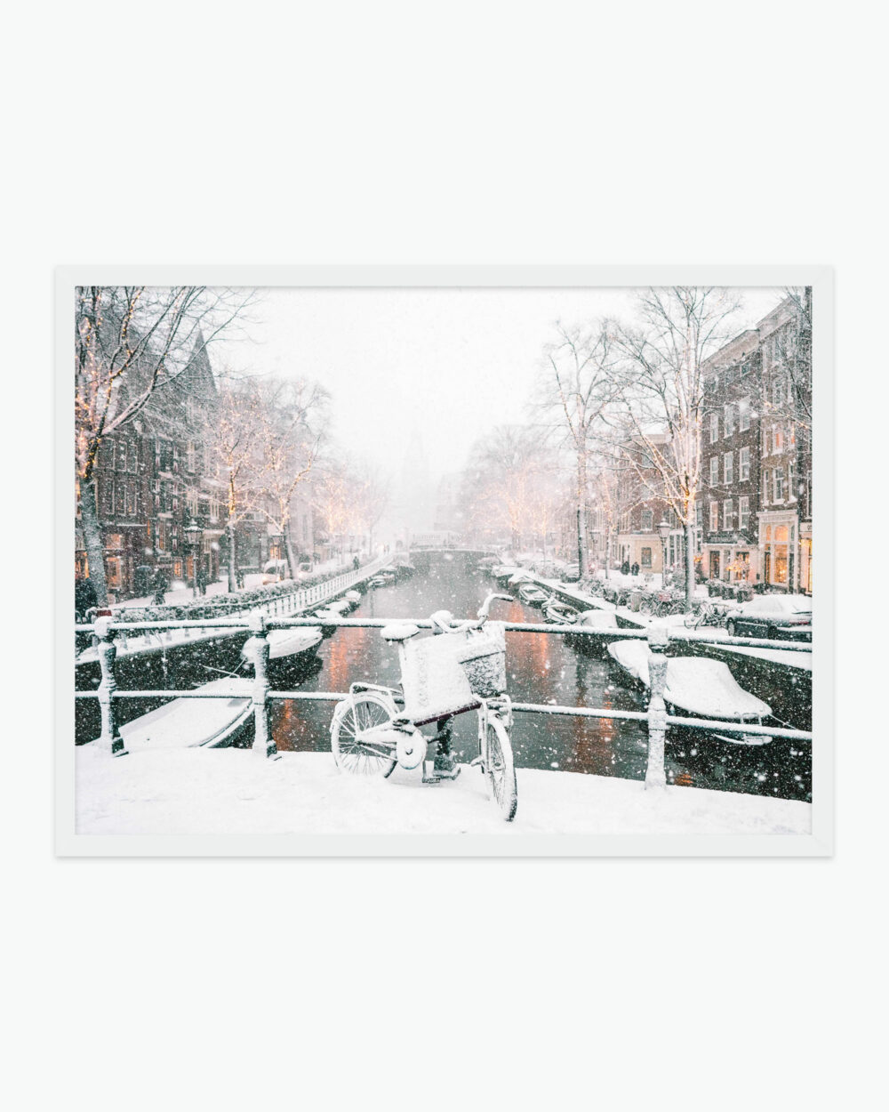 Amsterdam Snow Find Us Lost Prints